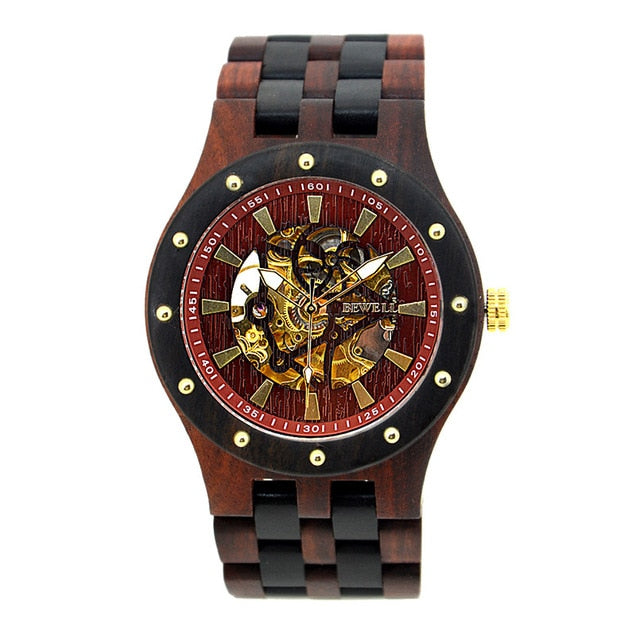 I Royal Wood Watch Top Luxury Automatic hollow mechanical watch eprolo 