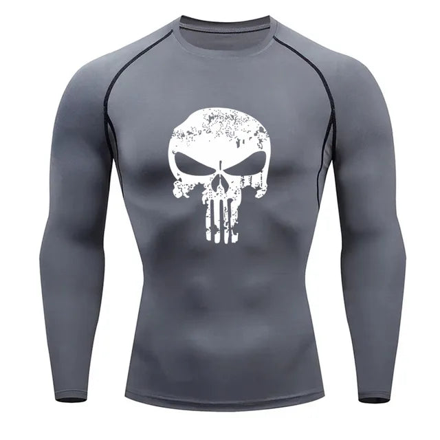 2024 Compression Shirt for Men, Superhero T-Shirt, Quick-Drying, Breathable, Short-Sleeved,