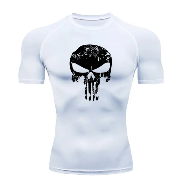 2024 Compression Shirt for Men, Superhero T-Shirt, Quick-Drying, Breathable, Short-Sleeved,