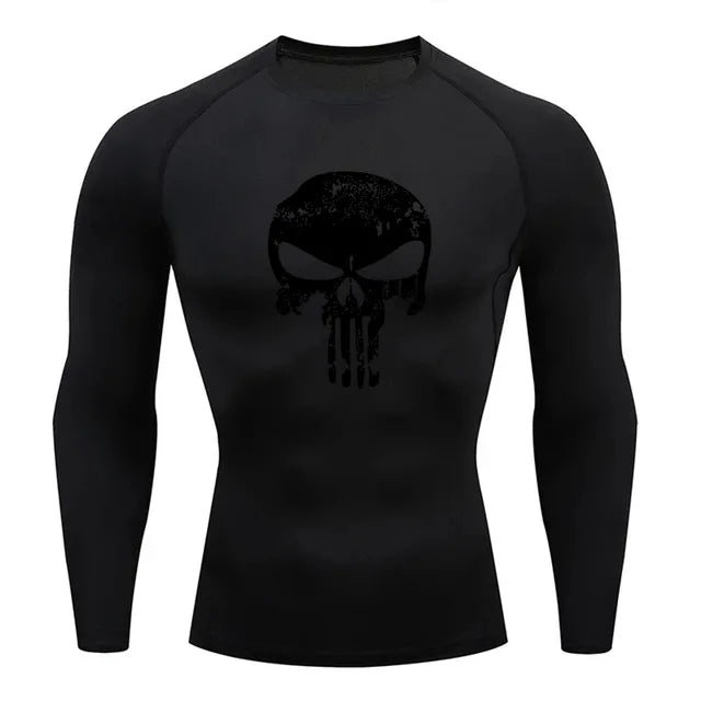 2024 Compression Shirt for Men, Superhero T-Shirt, Quick-Drying, Breathable, Short-Sleeved,