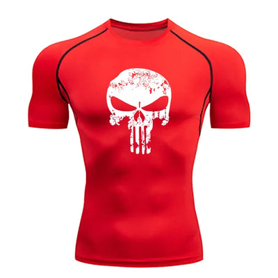 2024 Compression Shirt for Men, Superhero T-Shirt, Quick-Drying, Breathable, Short-Sleeved,