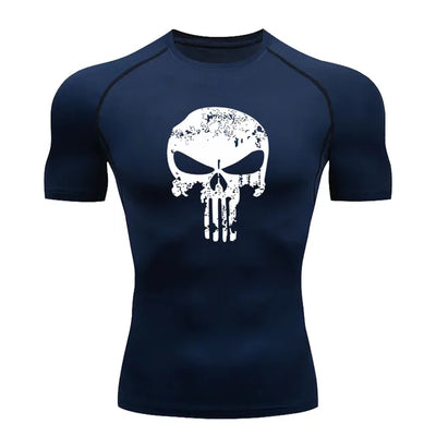 2024 Compression Shirt for Men, Superhero T-Shirt, Quick-Drying, Breathable, Short-Sleeved,