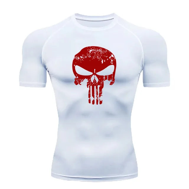 2024 Compression Shirt for Men, Superhero T-Shirt, Quick-Drying, Breathable, Short-Sleeved,