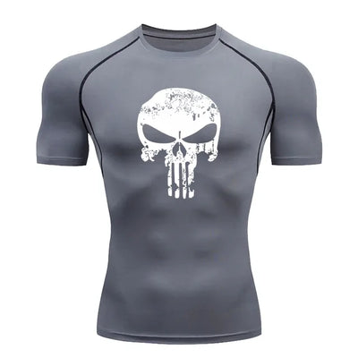 2024 Compression Shirt for Men, Superhero T-Shirt, Quick-Drying, Breathable, Short-Sleeved,