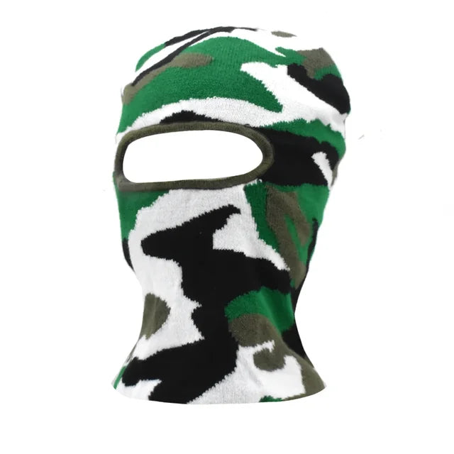 Distressed Knitted Full Face Ski Mask Wind Proof Premium One-Size Fits All Shiesty Design Furry