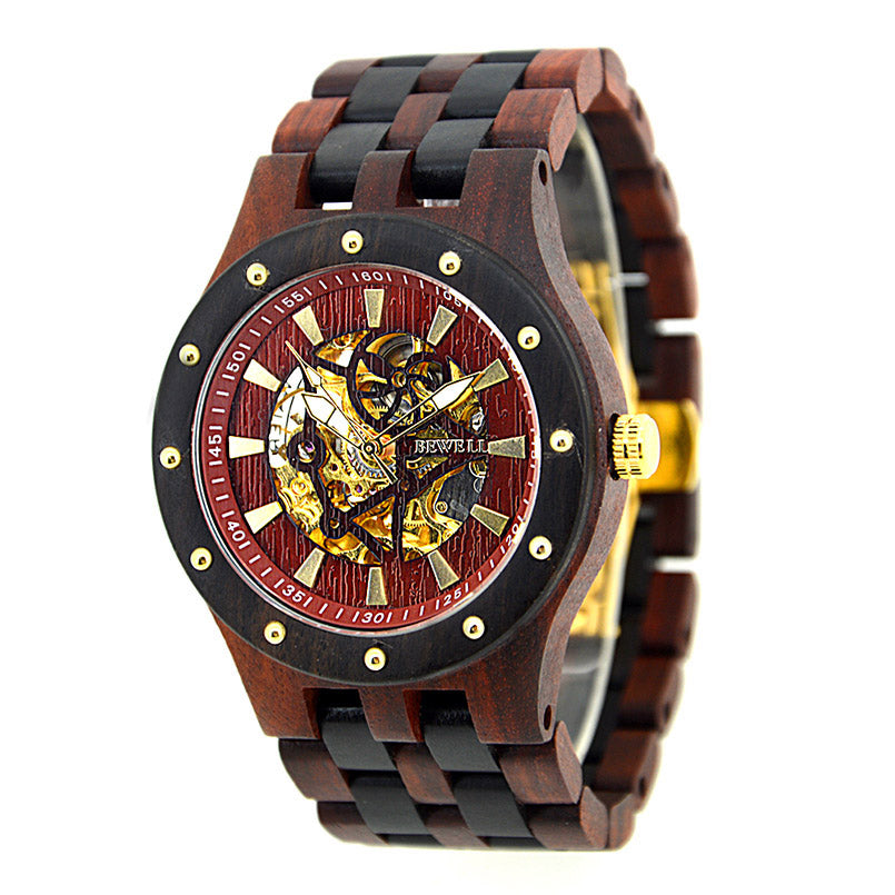 I Royal Wood Watch Top Luxury Automatic hollow mechanical watch eprolo 