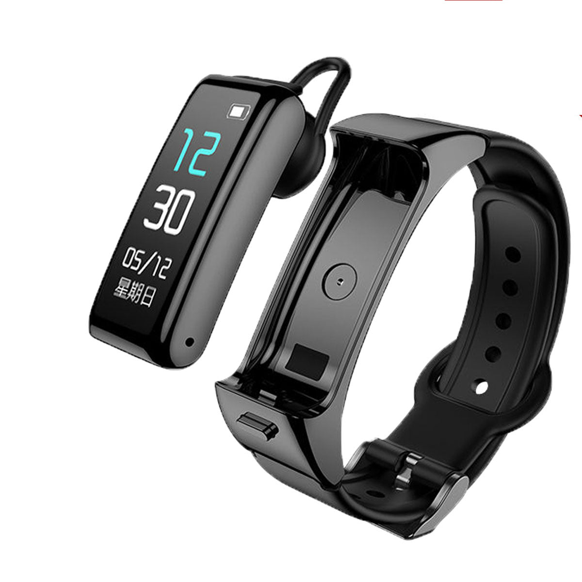 I Royal Smart Watch Bluetooth Headset Separation 2-In-1 Call Heart Rate Listening Song Sports eprolo 