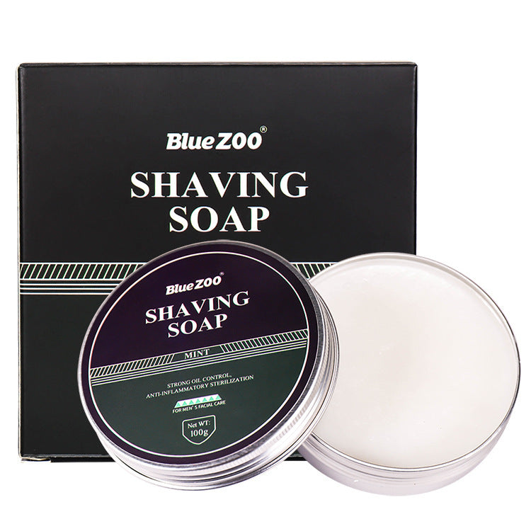 I Royal Men's Facial Shave Beard Shaving Foaming Soap Sandalwood Scented Mint eprolo 