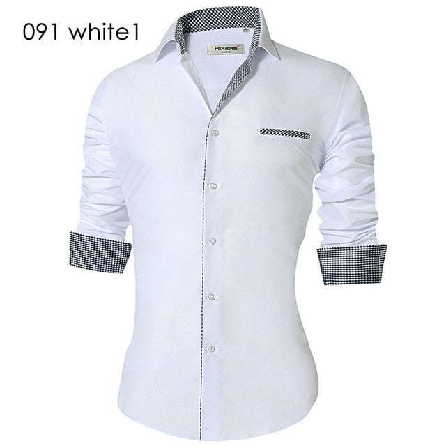 I Royal Men's Casual Shirt Slim Fit Men's Casual Button Down Shirt Long Sleeve eprolo 