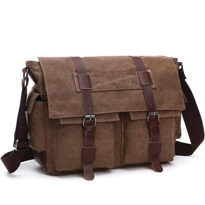 I Royal Men Business Messenger Bags Shoulder Bag vintage Canvas Crossbody eprolo 