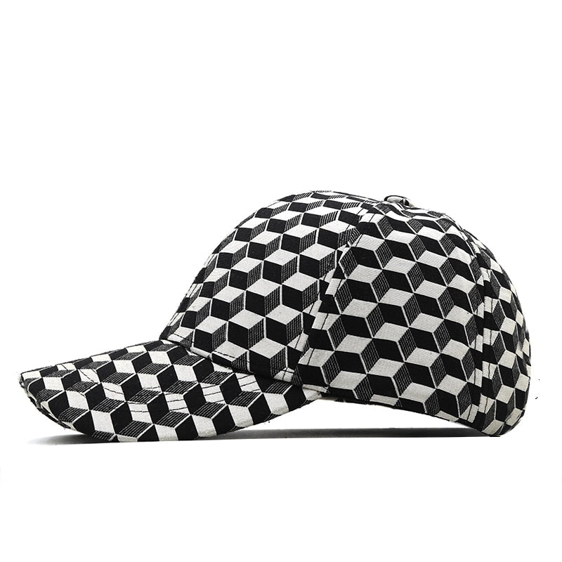 I Royal Stylish Caps Luxury Brand Baseball Cap For Men 3D British Plaid Elastic eprolo 