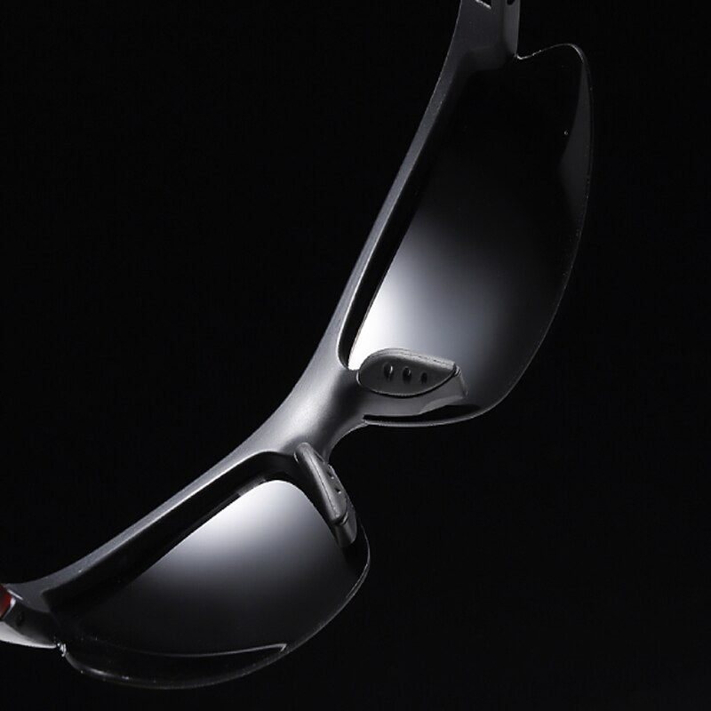 I Royal Sports Polarized Green Sunglasses Men Black Flexible Frame Driving Square Discoloration Sun Glasses Women Goggle eprolo 