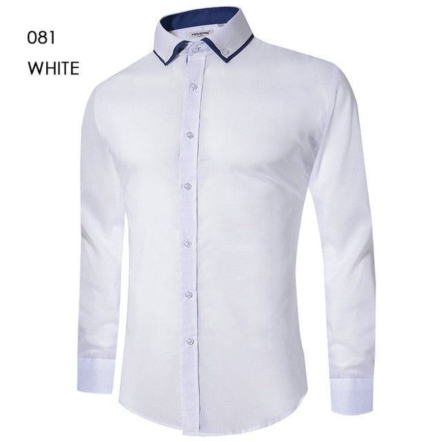 I Royal Men's Casual Shirt Slim Fit Men's Casual Button Down Shirt Long Sleeve eprolo 