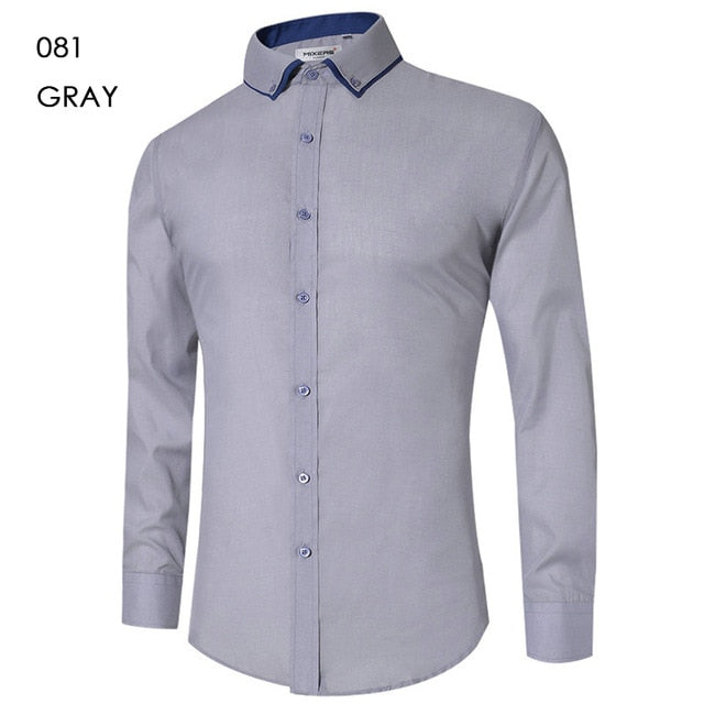 I Royal Men's Casual Shirt Slim Fit Men's Casual Button Down Shirt Long Sleeve eprolo 