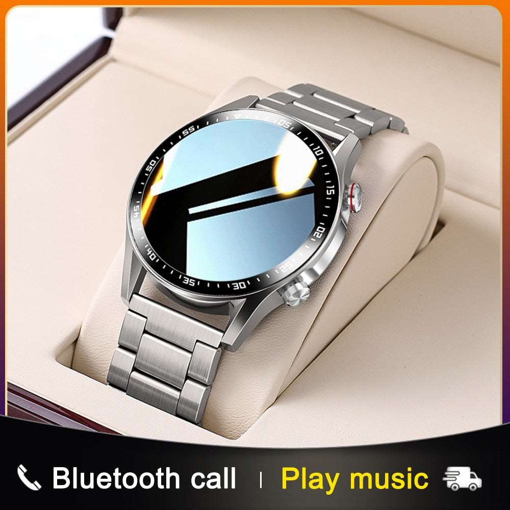 E1-2 Smart Watch Bluetooth Call Custom Dial Full Touch Screen Waterproof Smartwatch For Android IOS Sports Fitness Tracker