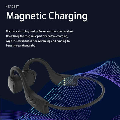 Bone Conduction Swimming Headphone Bluetooth Wireless Earphone 8GB IPX8 Waterproof