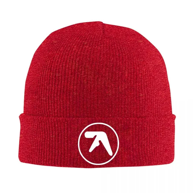 Aphex Twin Logo Knitted Skullies Beanies Winter Hat