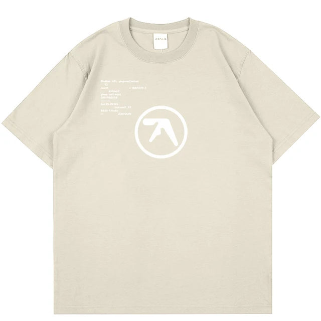 Aphex Twin Oversized Men's Short Sleeve T-Shirt Cotton