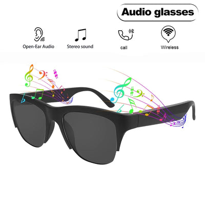 Bluetooth 5.3 Smart Sunglasses Wireless Headphones Hands-free Calling Hifi Music Outdoor Sports Eyeglasses