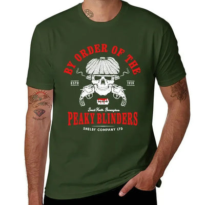 By Order Of The Peaky Fookin' Blinders T-Shirt Short sleeve tee graphics