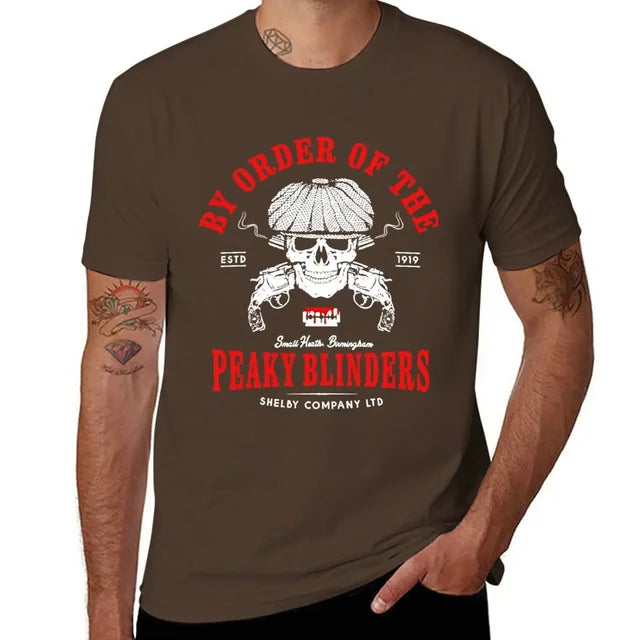 By Order Of The Peaky Fookin' Blinders T-Shirt Short sleeve tee graphics