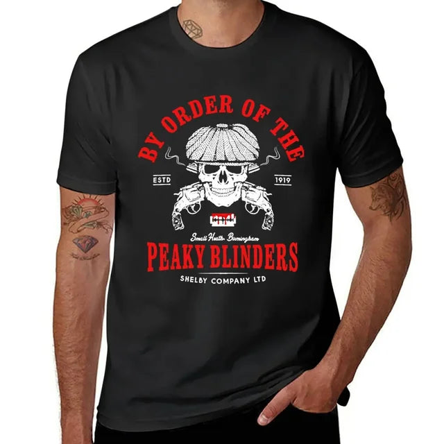 By Order Of The Peaky Fookin' Blinders T-Shirt Short sleeve tee graphics