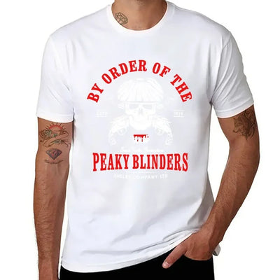 By Order Of The Peaky Fookin' Blinders T-Shirt Short sleeve tee graphics