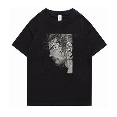 I Royal vagabond Miyamoto Musashi Japanese anime short-sleeved T-shirt eprolo 