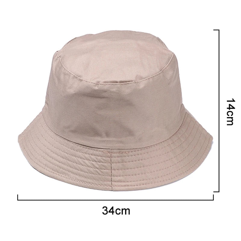 Cotton Summer Foldable Bucket Hat