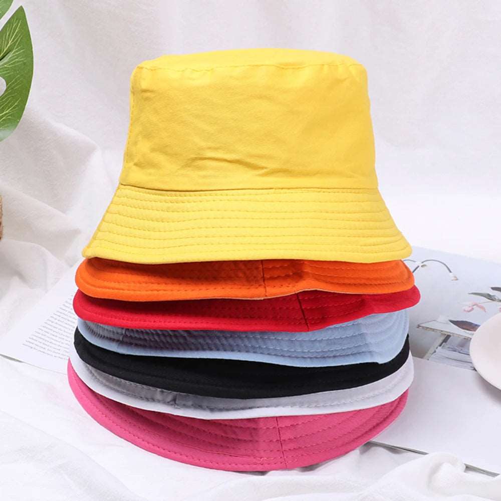 Cotton Summer Foldable Bucket Hat