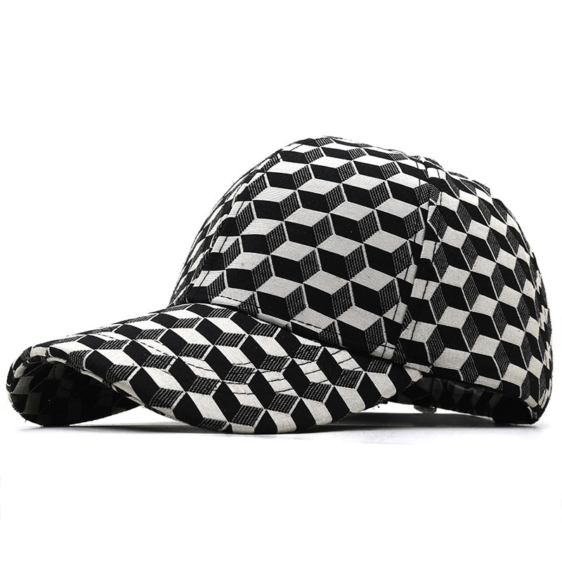 I Royal Stylish Caps Luxury Brand Baseball Cap For Men 3D British Plaid Elastic eprolo 