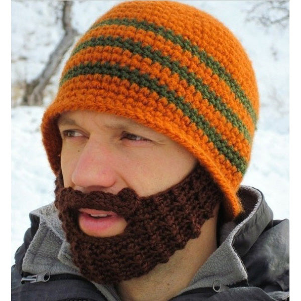 I Royal Warm Winter Men Fashion Punk Knit Crochet Beard Hat Beanie Mustache Face Mask Ski Snow Caps eprolo 