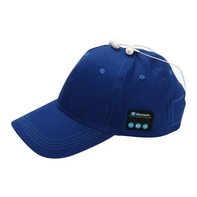 Bluetooth 5.0 Headphones Headset Baseball Cap With Stereo Earphone Mic Hands-free Earbuds