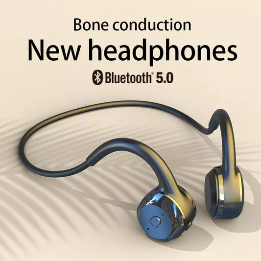 Wireless Earphone Bone Conduction Bluetooth Stereo Waterproof