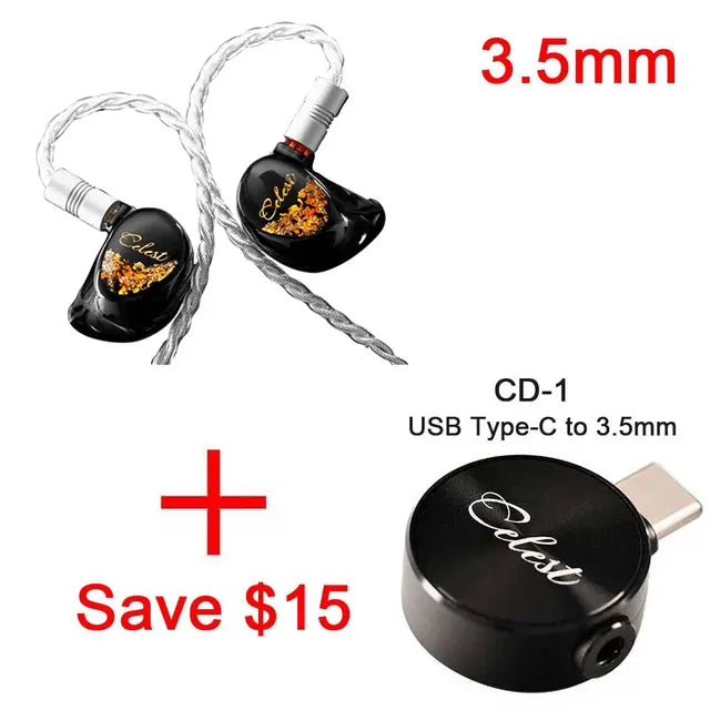 In-Ear Monitors Wired Bone Conduction Hybrid Driver IEMs Cable HiFi Headset