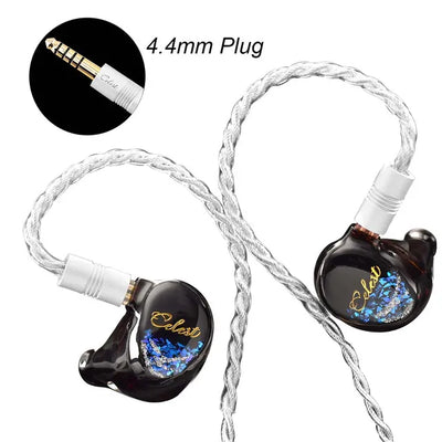 In-Ear Monitors Wired Bone Conduction Hybrid Driver IEMs Cable HiFi Headset