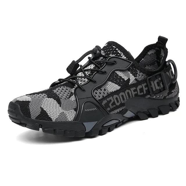 Men's Shoes Breathable Mesh Outdoor Non-slip Light Walking Casual Trekking Sneakers