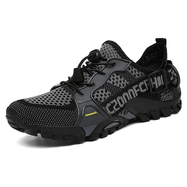 Men's Shoes Breathable Mesh Outdoor Non-slip Light Walking Casual Trekking Sneakers