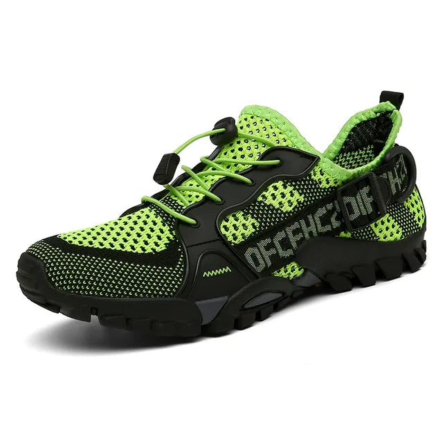 Men's Shoes Breathable Mesh Outdoor Non-slip Light Walking Casual Trekking Sneakers