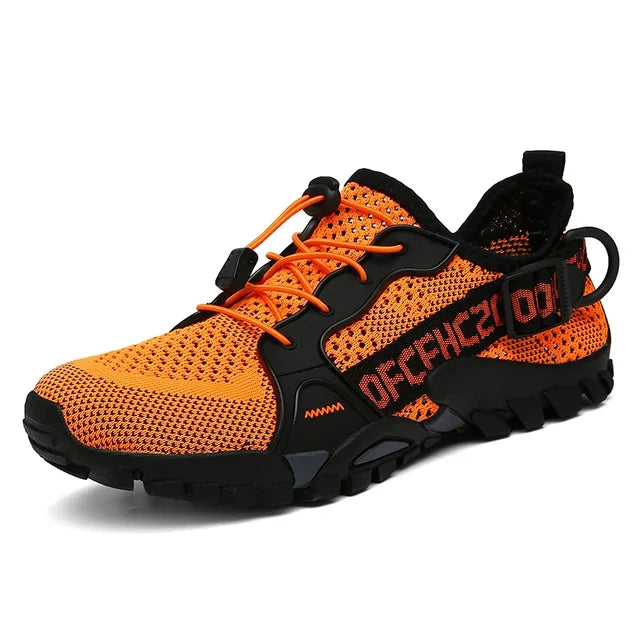 Men's Shoes Breathable Mesh Outdoor Non-slip Light Walking Casual Trekking Sneakers