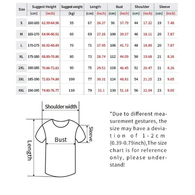 Casual Short-sleeved  Men's Loose Letter Cotton Printed Trendy T-shirts