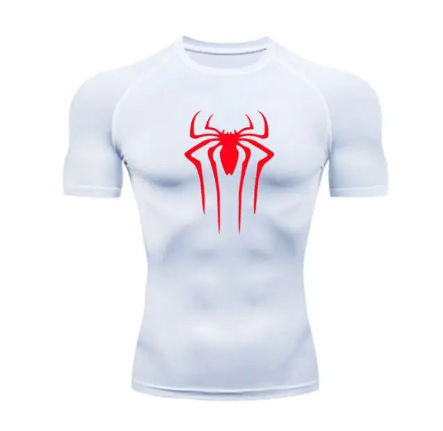 Compression Shirt Super Hero Sport T-Shirt Rashgard Tops Tee Quick Dry Short Sleeve T-Shirt