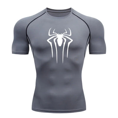 Compression Shirt Super Hero Sport T-Shirt Rashgard Tops Tee Quick Dry Short Sleeve T-Shirt