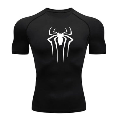 Compression Shirt Super Hero Sport T-Shirt Rashgard Tops Tee Quick Dry Short Sleeve T-Shirt