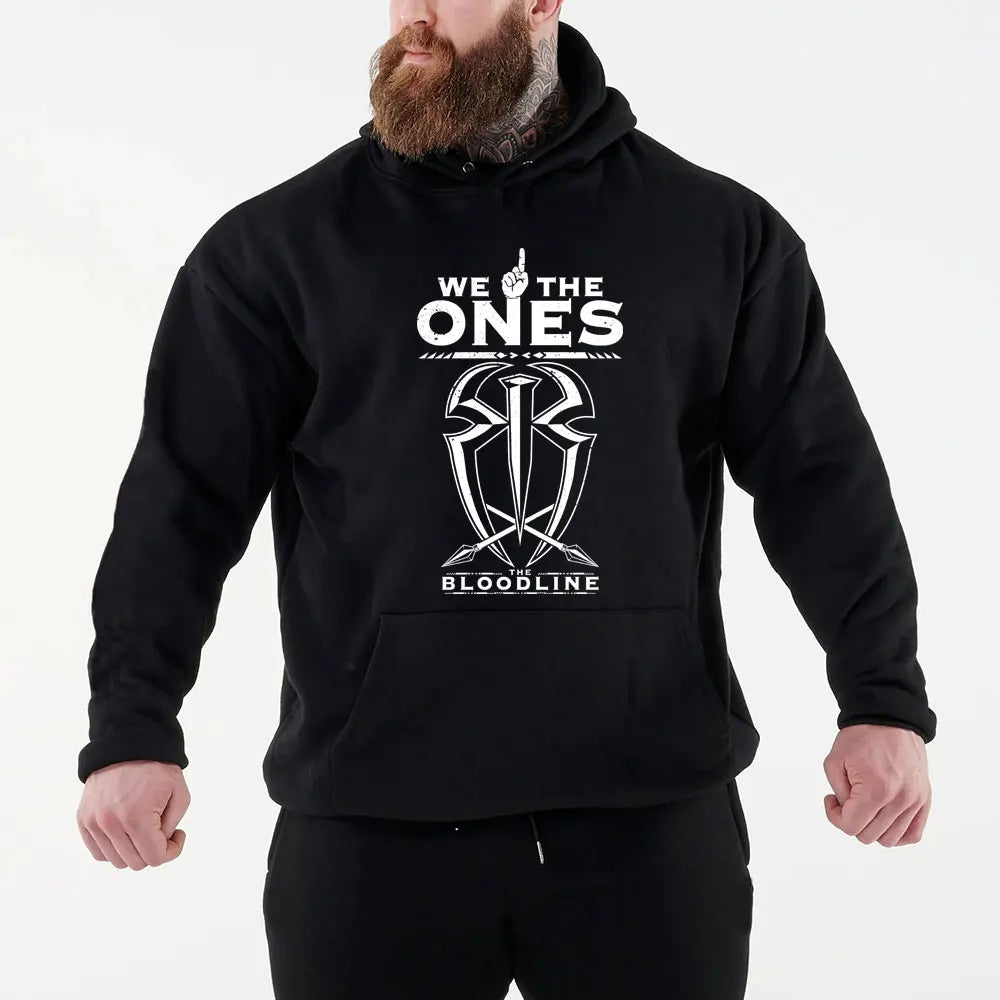 Black Roman Reigns Head Of The Table Men Hoodie Spring Autumn Male Oversized Pullover Tops New Fashion Man Clothes Sweatshirt