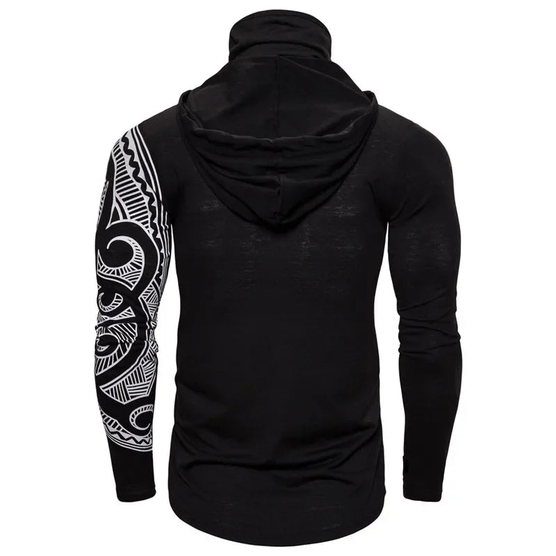 Men Hooded Sweatshirt with mask