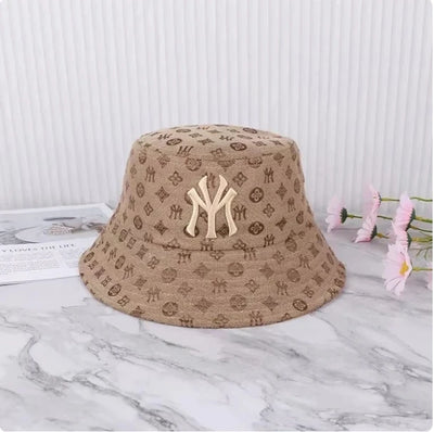 Letter Embroidery  Bucket Hat