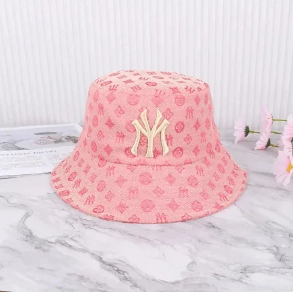 Letter Embroidery  Bucket Hat