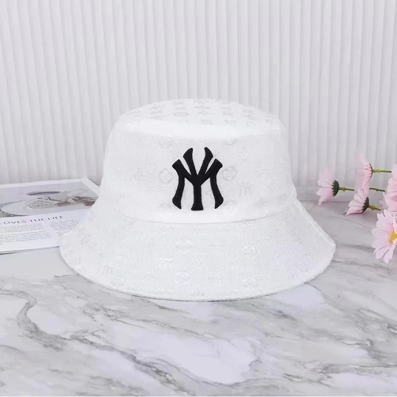 Letter Embroidery  Bucket Hat