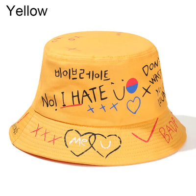 Graffiti Letter Sun Hat